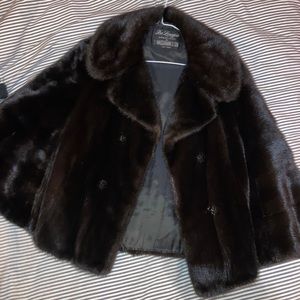 Mink coat/shawl